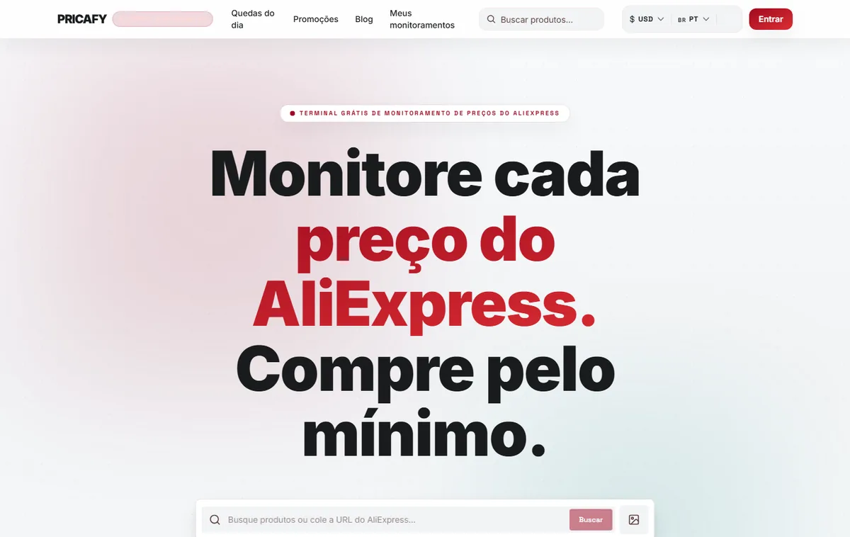 Abra a busca por imagem